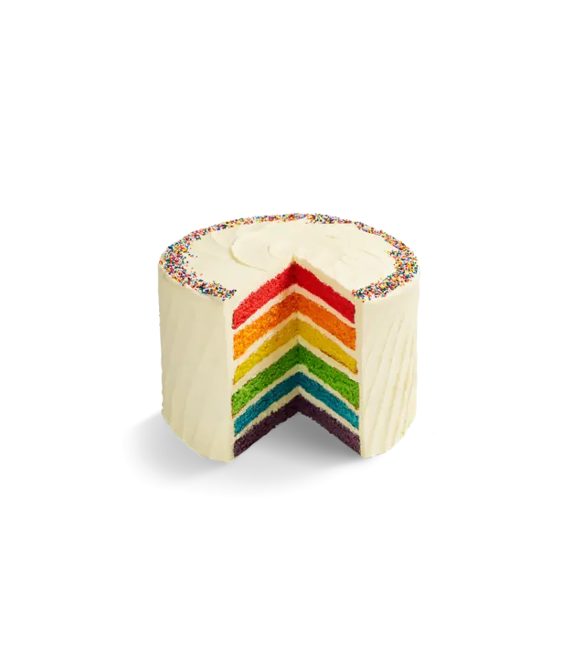 Vegan Rainbow Cake