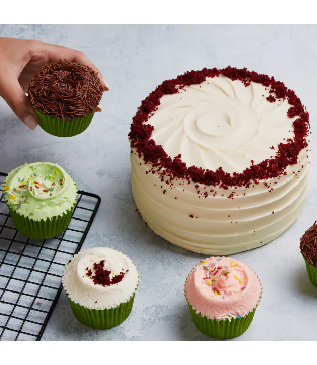 Vegan Red Velvet Selection Box