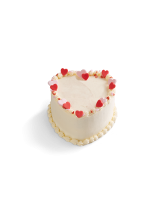 Red Velvet Heart Cake 