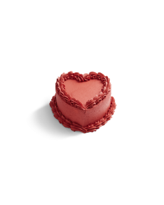 Ruby Heart Cake