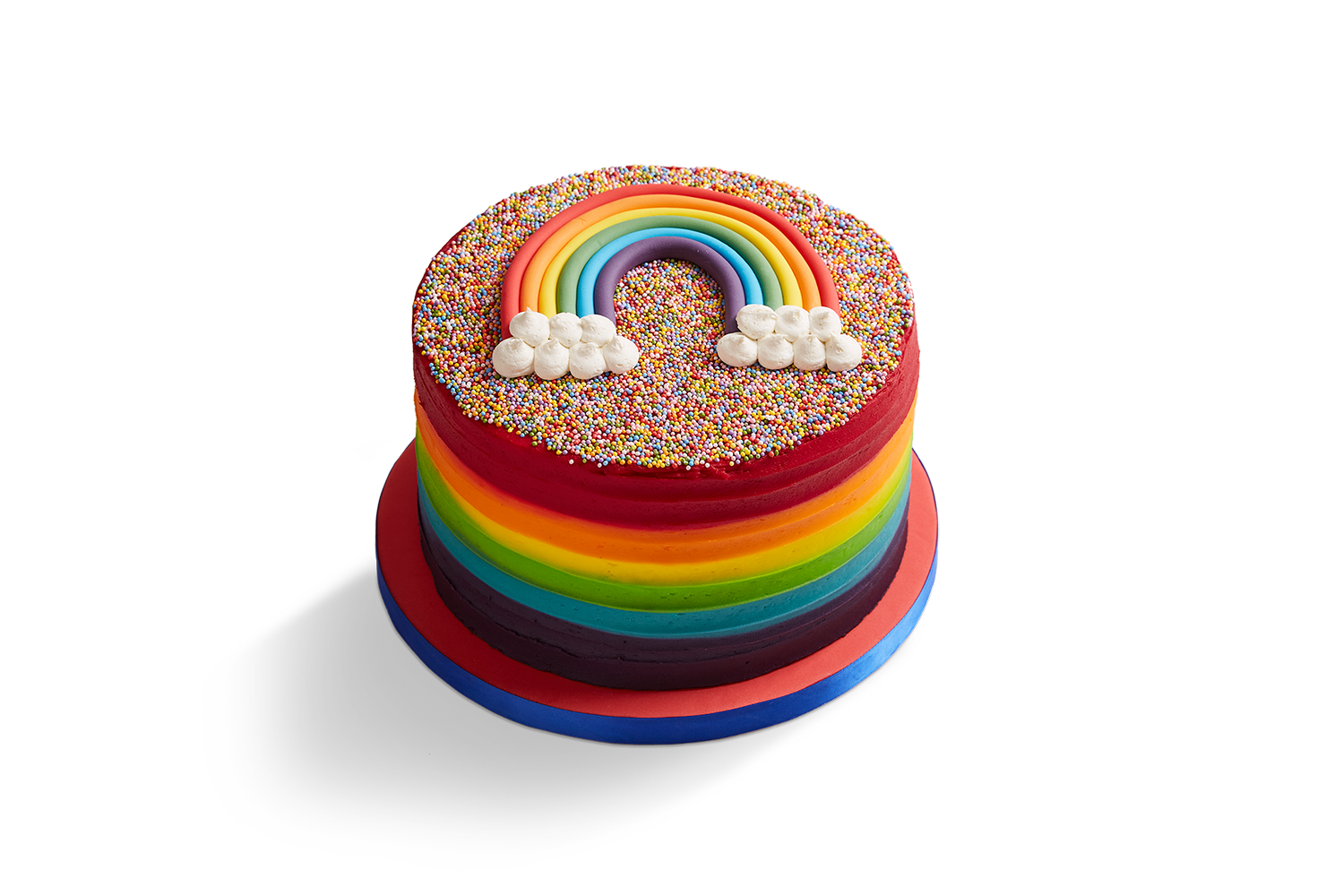 Image of Triple Rainbow Cake